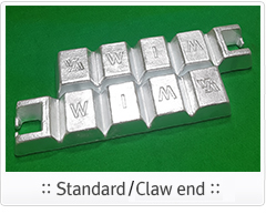 Standard / Claw end